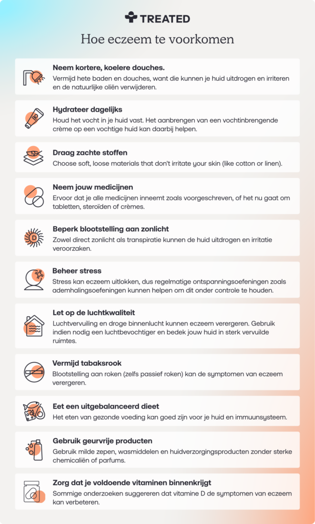voorkom je opvlammingen van eczeem?